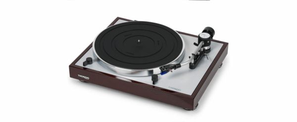 Thorens TD 403 DD walnoot platenspeler