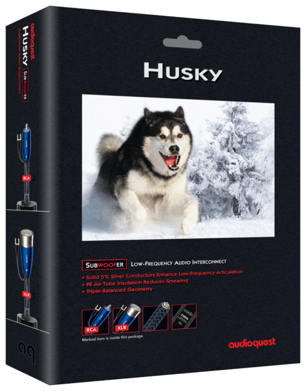 AUDIOQUEST HUSKY SUBKABEL XLR