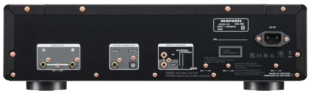Marantz CD 60 zwart CD-speler - Afbeelding 6