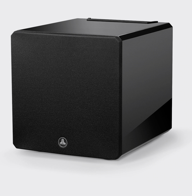 JL AUDIO E 110 hoogglans zwart SUBWOOFER