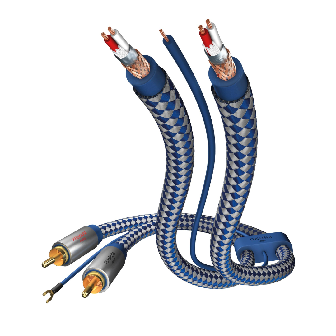 Inakustik Premium Phono RCA-RCA 1.5mtr KABELS