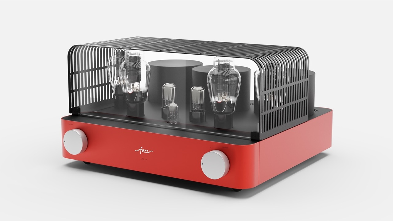 FEZZ LYBRA 300b rood VERSTERKER - Afbeelding 3