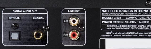 NAD C538 CD Speler - Afbeelding 4