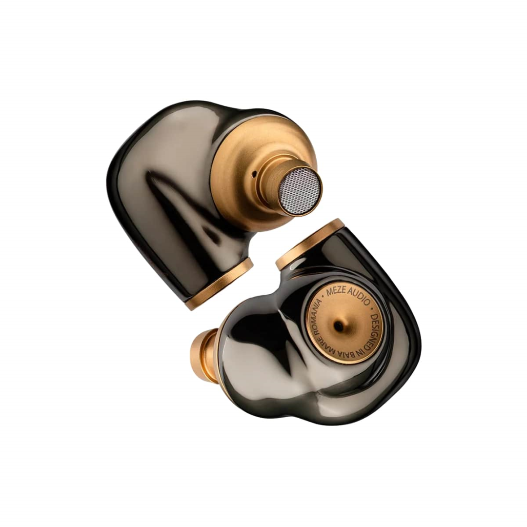 MEZE Advar Zwart/Goud hoofdtelefoon - Afbeelding 3