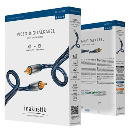 Inakustik Premium Coax Digitaal 3mtr KABELS - Afbeelding 2