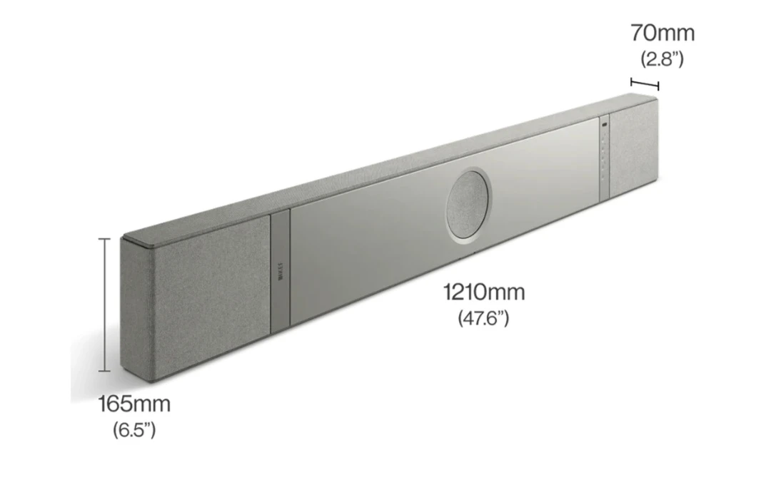 KEF XIO grijs SOUNDBAR - Afbeelding 2