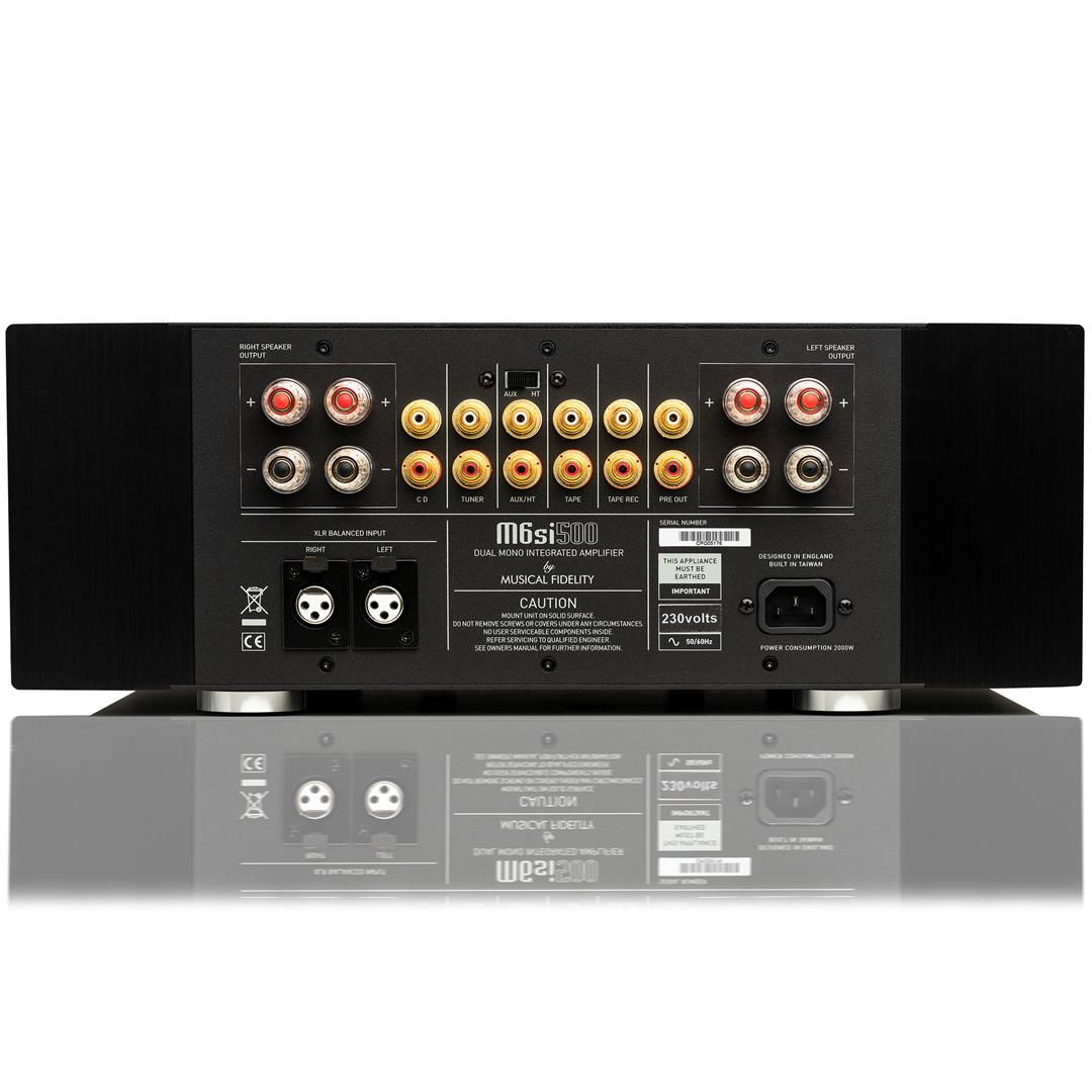 Musical Fidelity M6si 500 zilver VERSTERKER - Afbeelding 2