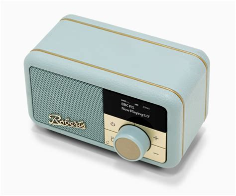Roberts Audio Revival Petite 2 licht blauw PORTABLE AUDIO