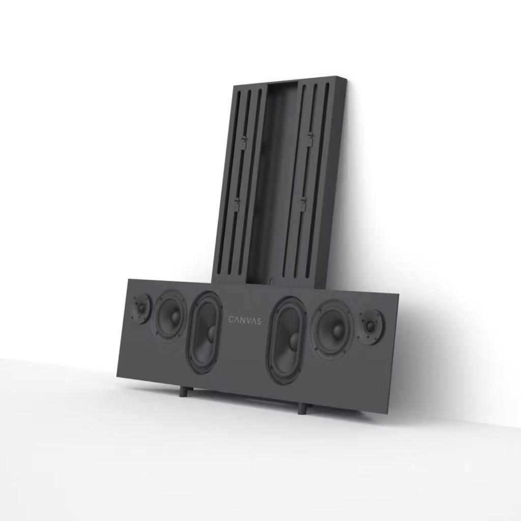 Canvas 83" Fabric burnt umber SOUNDBAR - Afbeelding 2