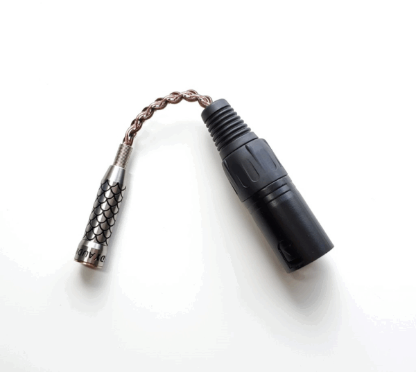 Sendy Audio 4.4mm naar XLR adapter zilver KABELS