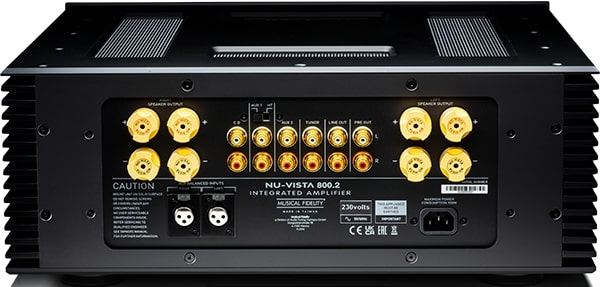 Musical Fidelity Nu-Vista 800.2 zwart VERSTERKER - Afbeelding 2