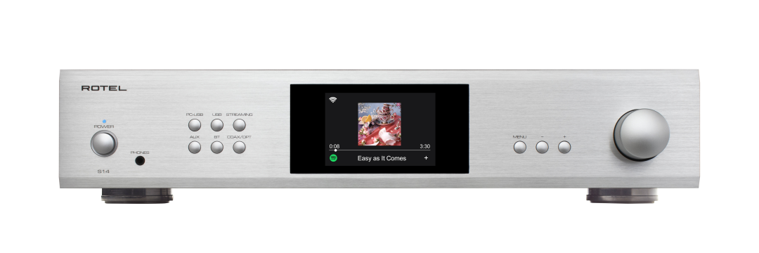 Rotel S14 zilver streaming versterker