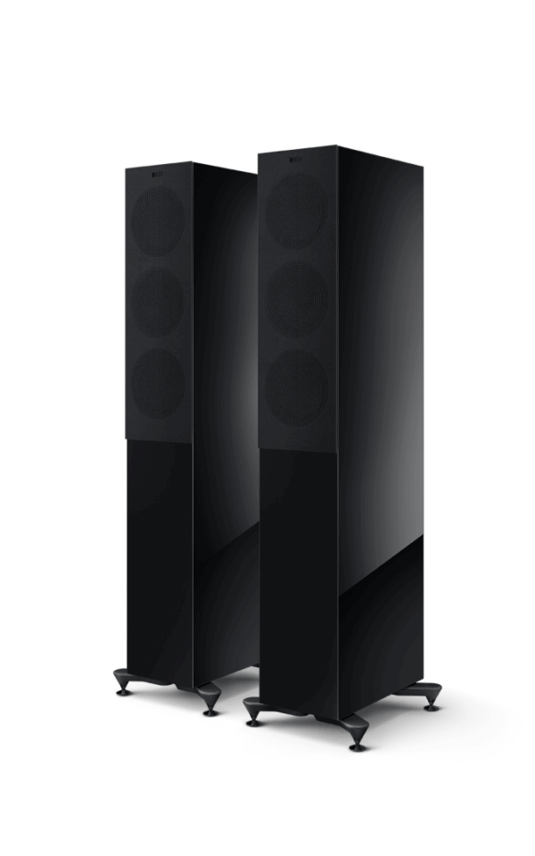 KEF R5 Meta zwart luidspreker