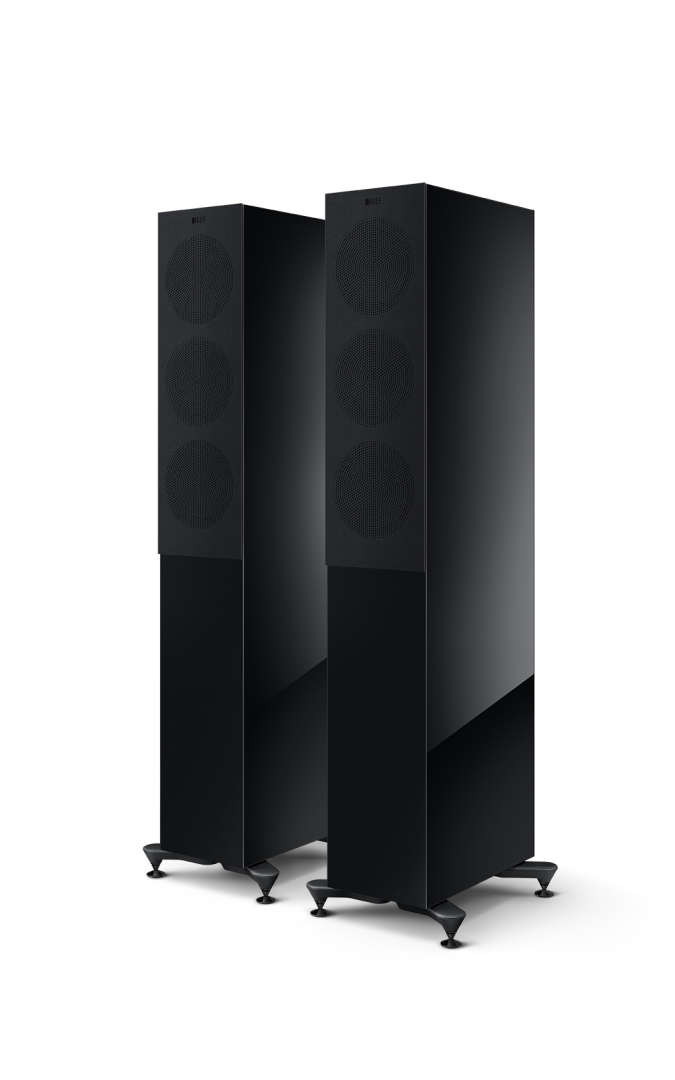 KEF R5 Meta zwart luidspreker