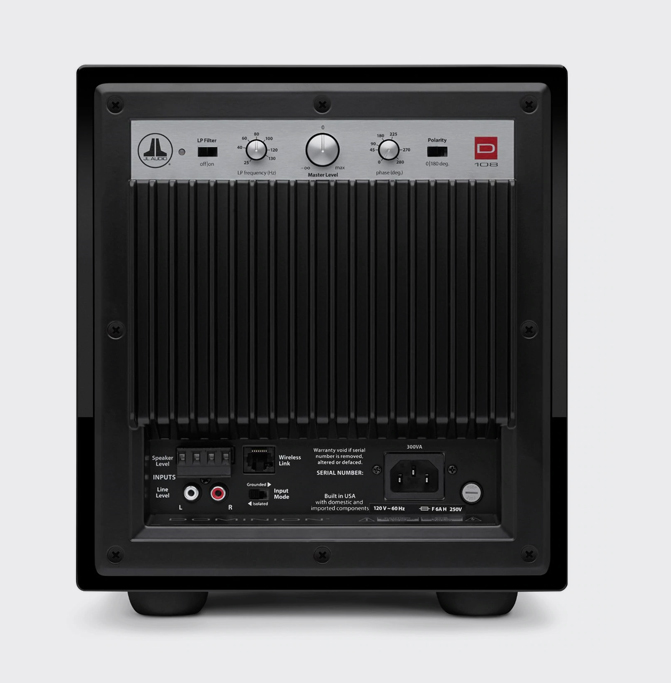 JL AUDIO D 108 hoogglans zwart SUBWOOFER - Afbeelding 3