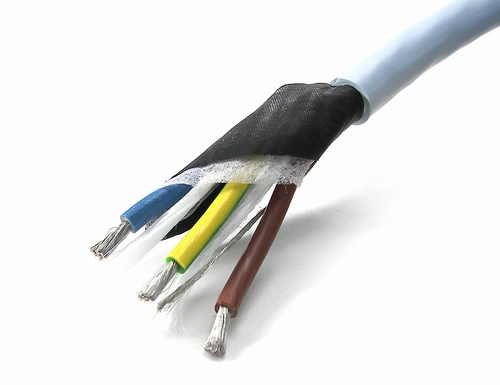 Supra LoRad 3 x 2.5 blauw KABELS