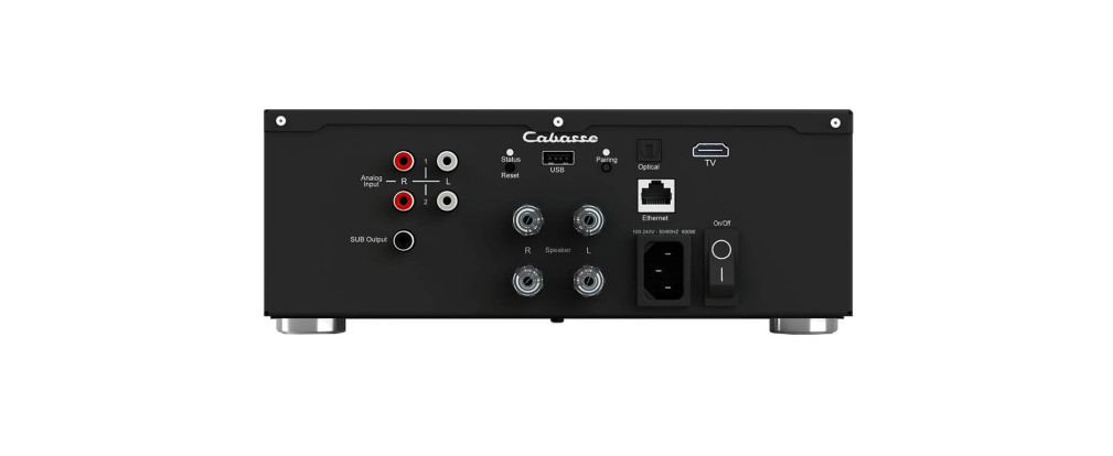 Cabasse RIALTO zwart streamer/versterker - Afbeelding 3