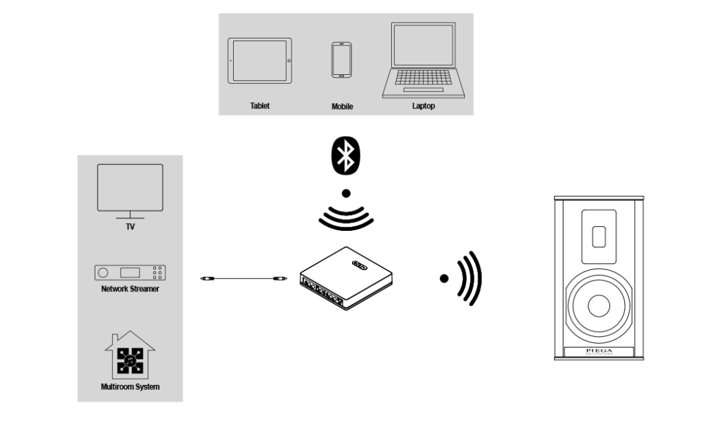 Piega PREMIUM Active Wireless 501 luidspreker - Afbeelding 4