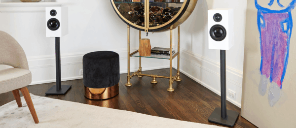 Totem BISON wit satijn luidspreker