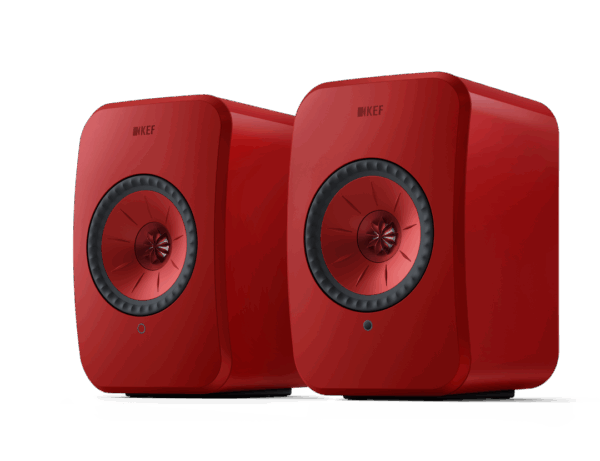 KEF LSX 2 rood DRAADLOZE LUIDSPREKER