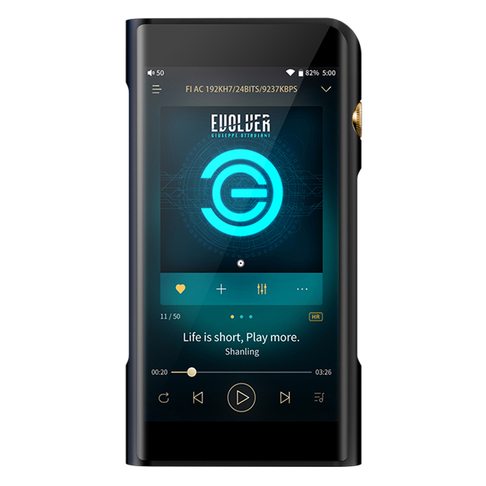 SHANLING M6 (21) 64Gb zwarttitaan PORTABLE AUDIO