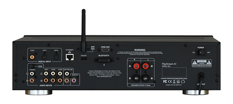 Advance Paris Playstream A1 NETWERK VERSTERKER - Afbeelding 2