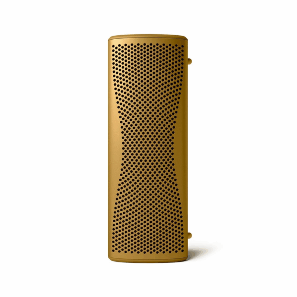 KEF MUO amber Bluetooth speaker