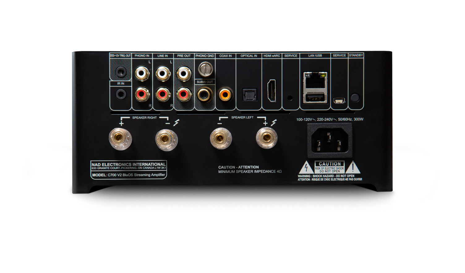 NAD C700 V2 VERSTERKER - Afbeelding 3