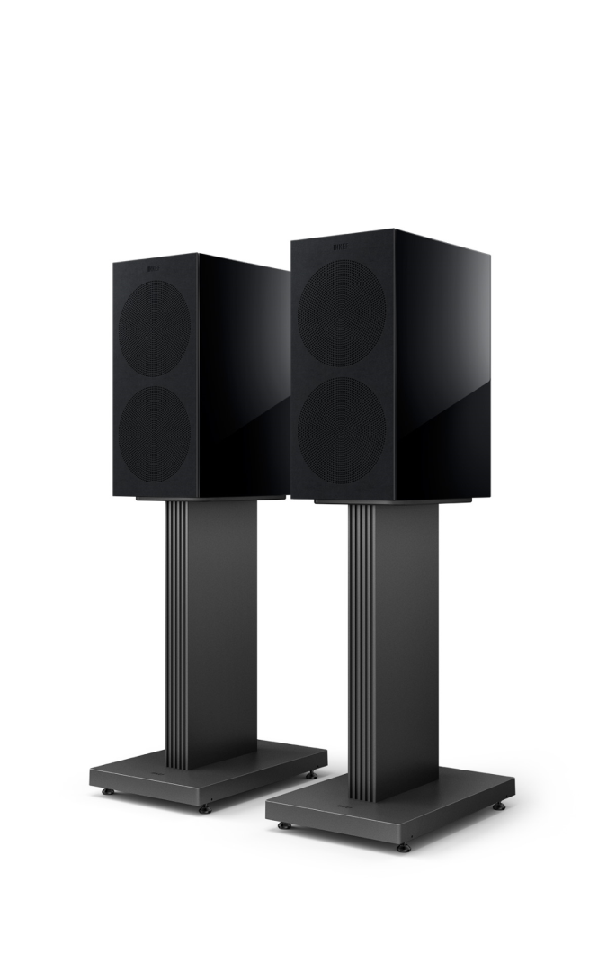 KEF R3 Meta zwart luidspreker