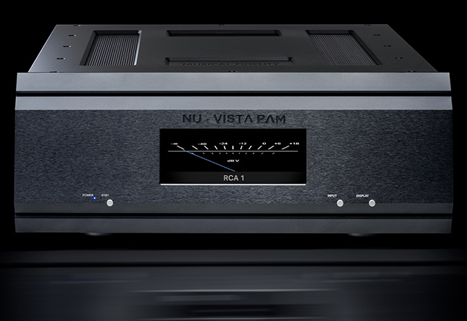 Musical Fidelity Nu-Vista PAM zwart eindversterker