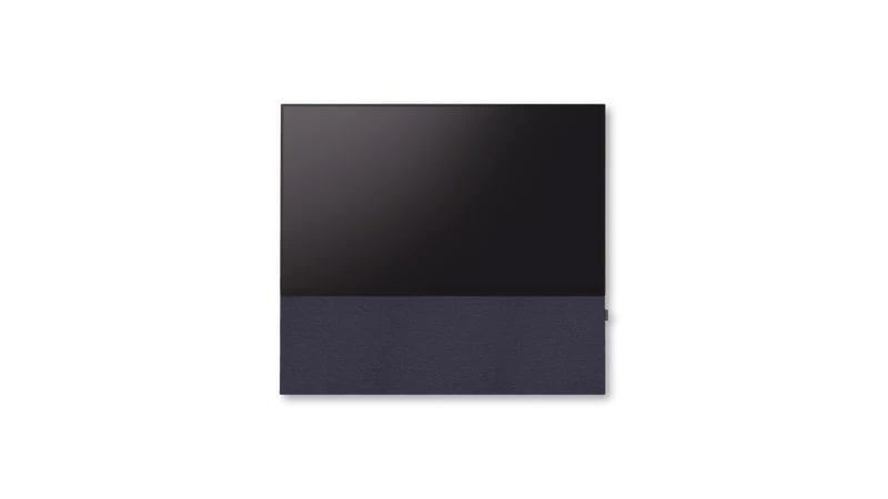 Canvas 65" Fabric donkerblauw SOUNDBAR