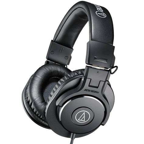 Audio- Technica ATH M30X zwart hoofdtelefoon