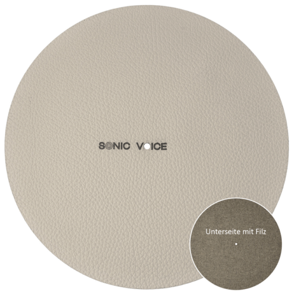 SONIC VOICE JUMBO VILT PLATENSPELER MAT