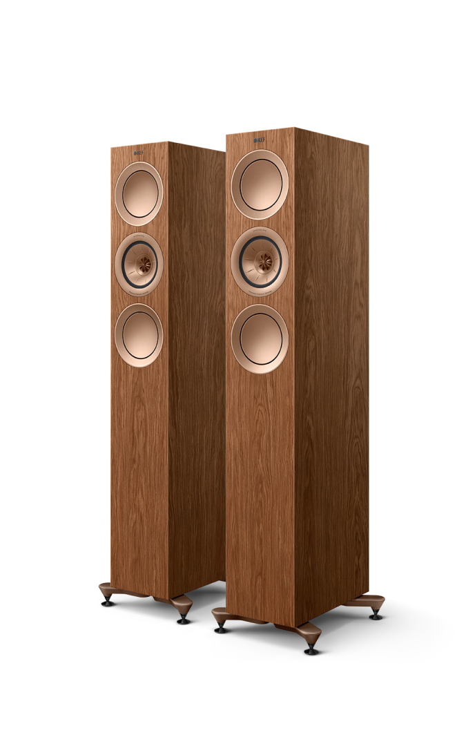 KEF R5 Meta walnut luidspreker - Afbeelding 4