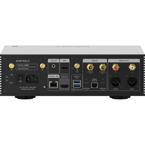 EverSolo DMP-A6ME Gen 2 zwart NETWERKSPELER