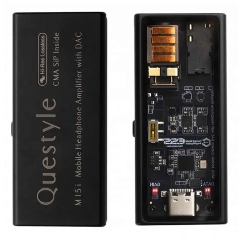 QUESTYLE M15i zwart PORTABLE AUDIO - Afbeelding 2