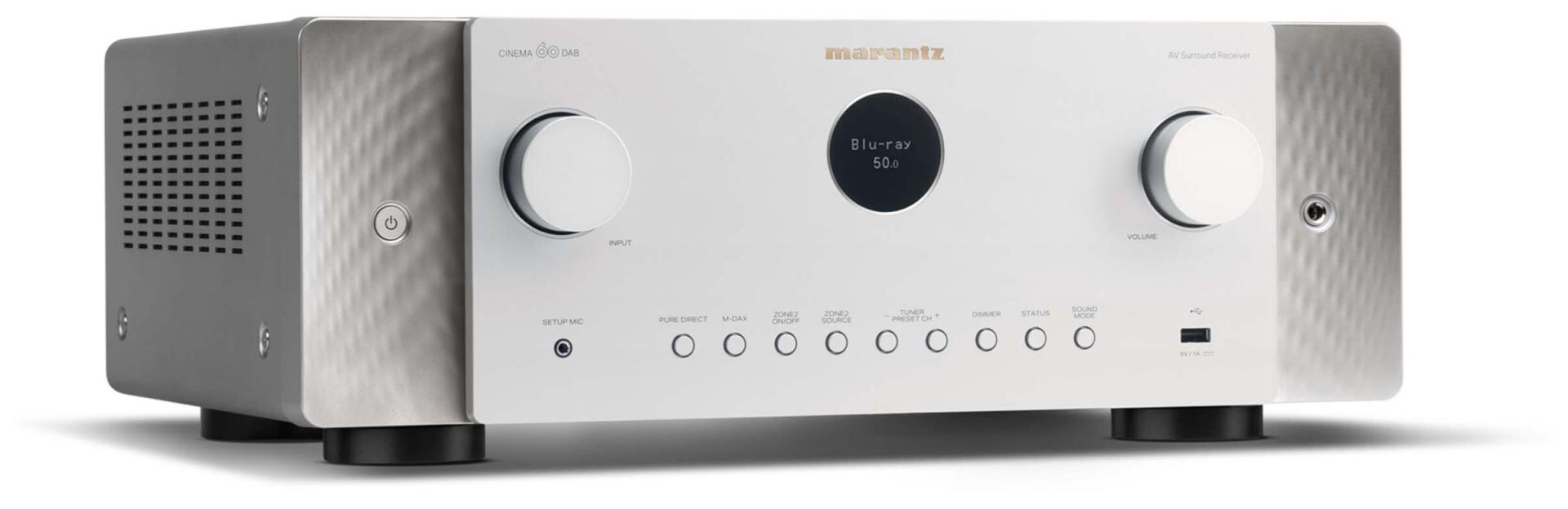 Marantz CINEMA 60 DAB+ zilver RECEIVER - Afbeelding 3