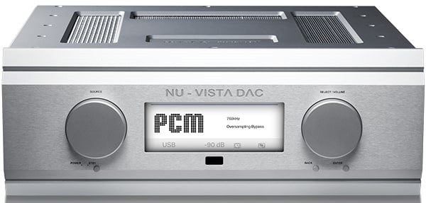 Musical Fidelity Nu-Vista DAC zilver