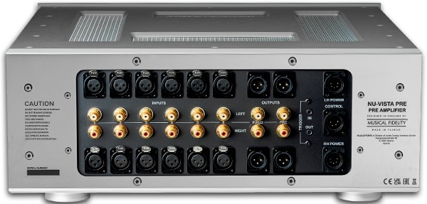 Musical Fidelity Nu-Vista PRE zilver VOORVERSTERKER - Afbeelding 2