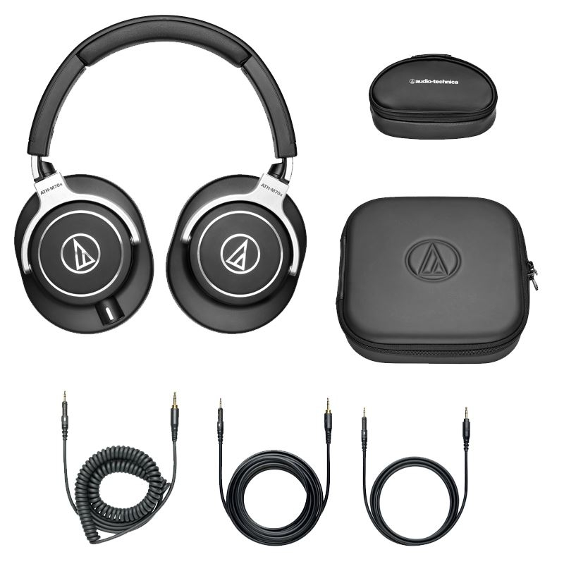 Audio Technica ATH M70X zwart hoofdtelefoon - Afbeelding 2