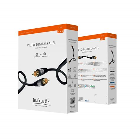 Inakustik Star Coax Digitaal 3mtr KABELS - Afbeelding 2