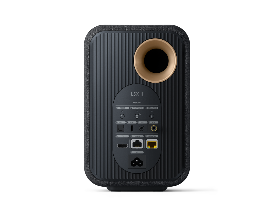 KEF LSX 2 zwart DRAADLOZE LUIDSPREKER - Afbeelding 2