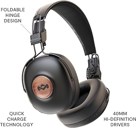 House of Marley POSITIVE VIBRATION FREQUENTIE zwart hoofdtelefoon