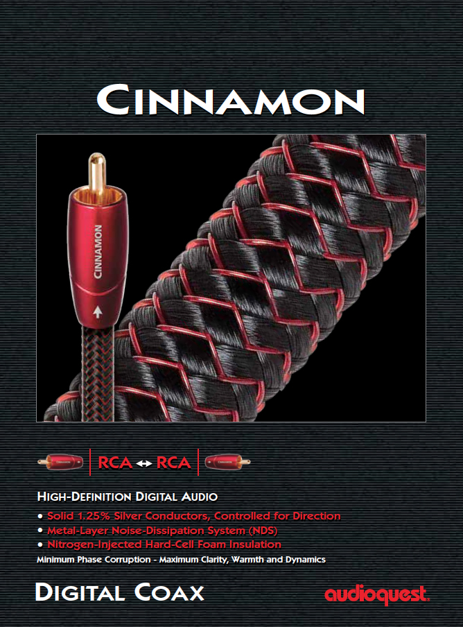 AudioQuest CINNAMON digital COAX - Afbeelding 2