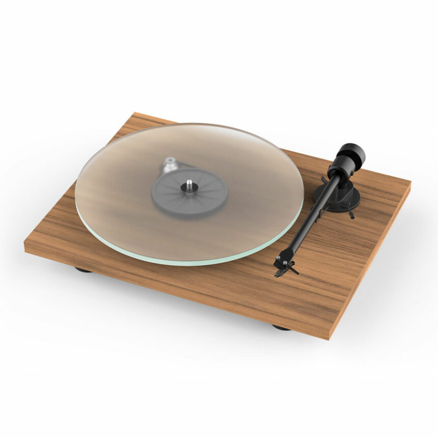 Pro-Ject T1 EVO Phono walnoot platenspeler