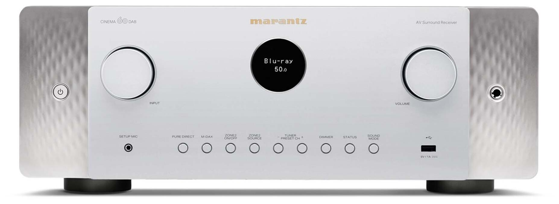 Marantz CINEMA 60 DAB+ zilver RECEIVER