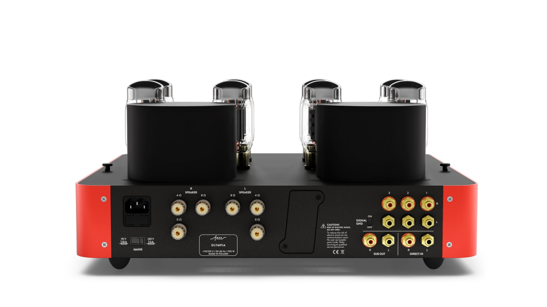 FEZZ OLYMPIA rood VERSTERKER - Afbeelding 4