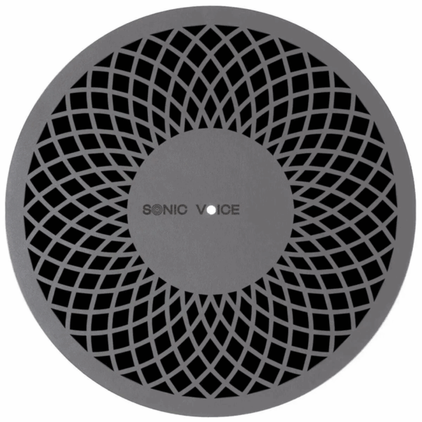 SONIC VOICE Z-MAT grijs PLATENSPELER MAT