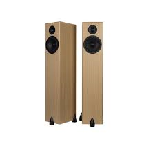 Totem BISON TOWER wit eik luidspreker