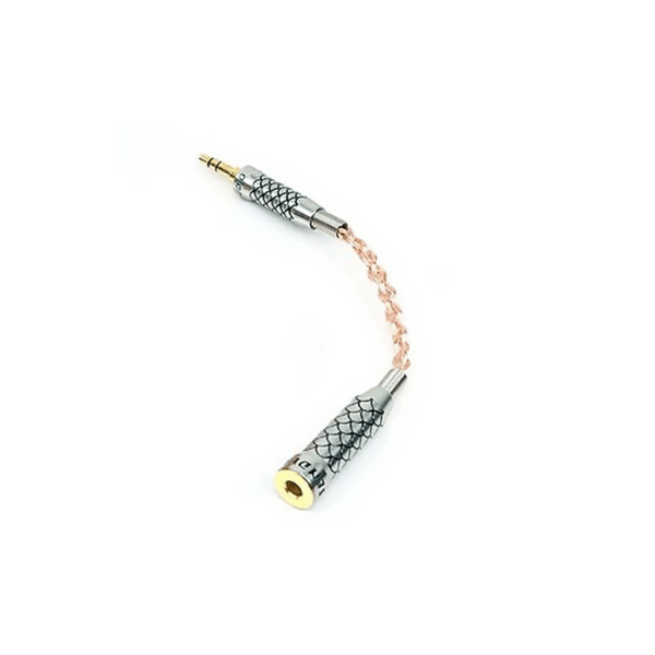 Sendy Audio 4.4mm naar 2.5mm adapter zilver KABELS